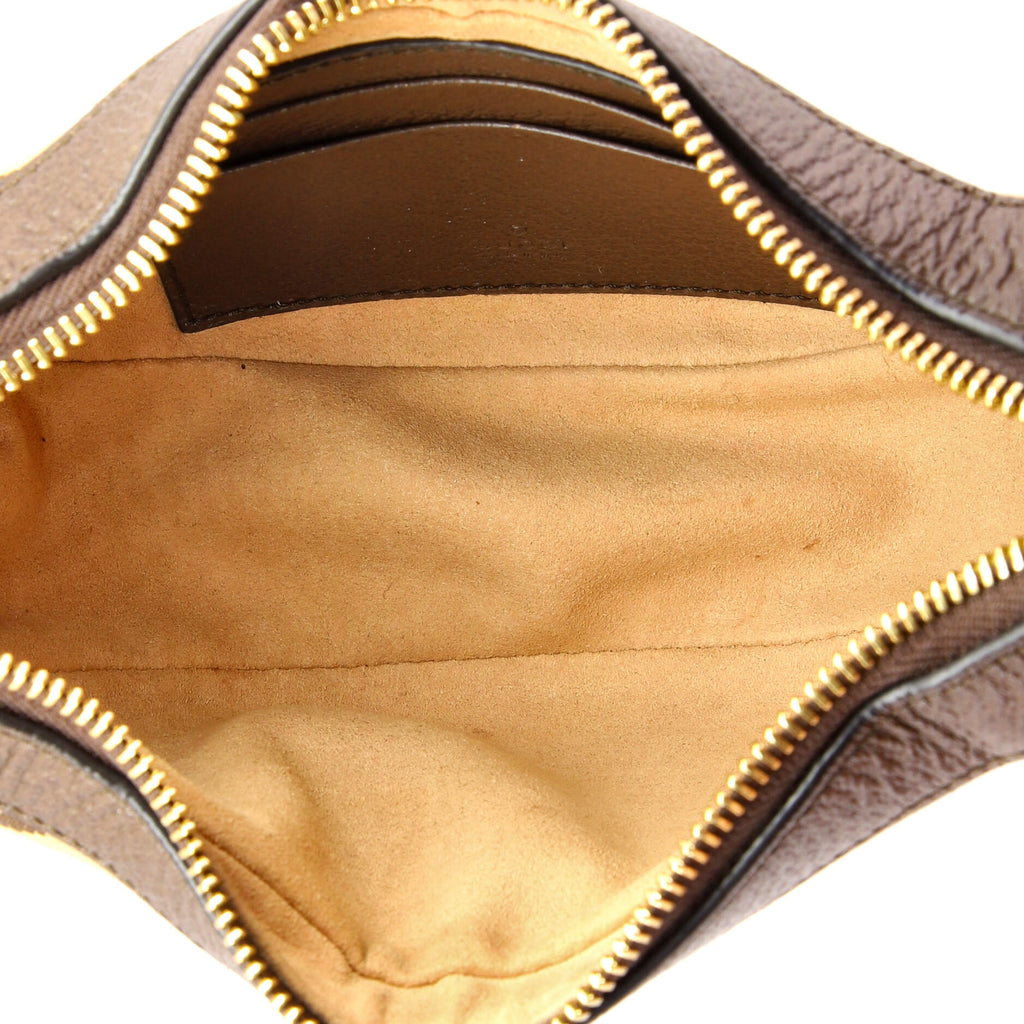 Ophidia Half Moon Bag Jumbo GG Canvas Mini