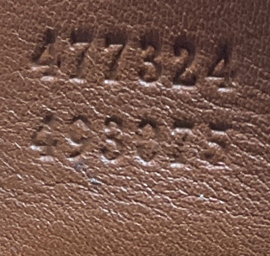 Chain Hobo GG Coated Canvas Large