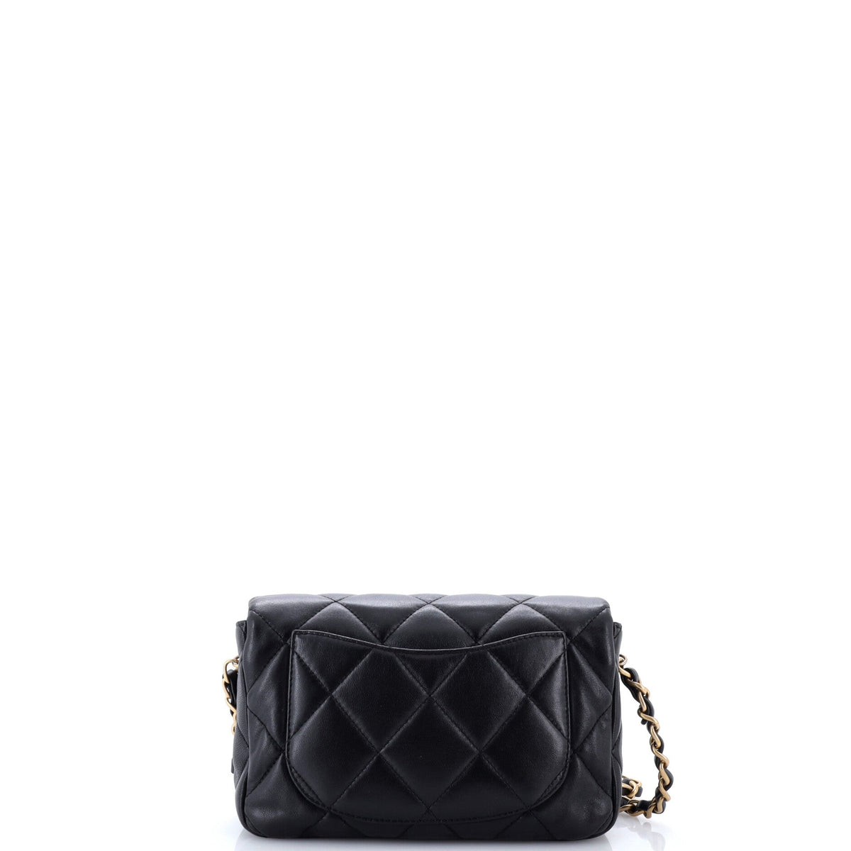 Coco Love CC Heart Flap Bag Quilted Lambskin Small