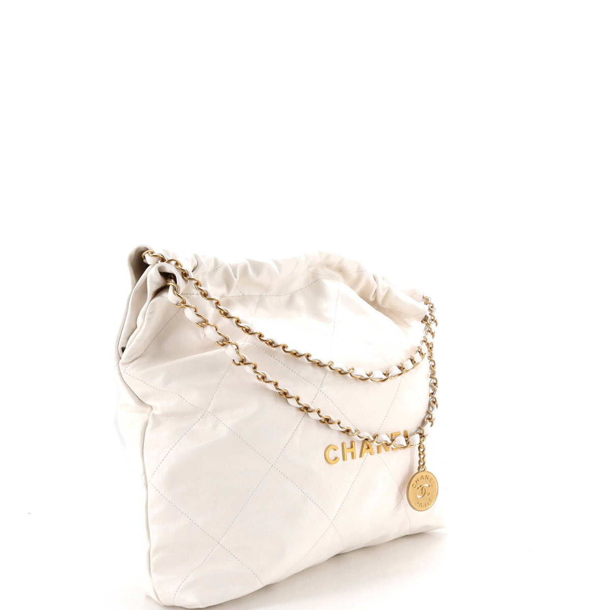 22 Chain Hobo Quilted Calfskin Medium