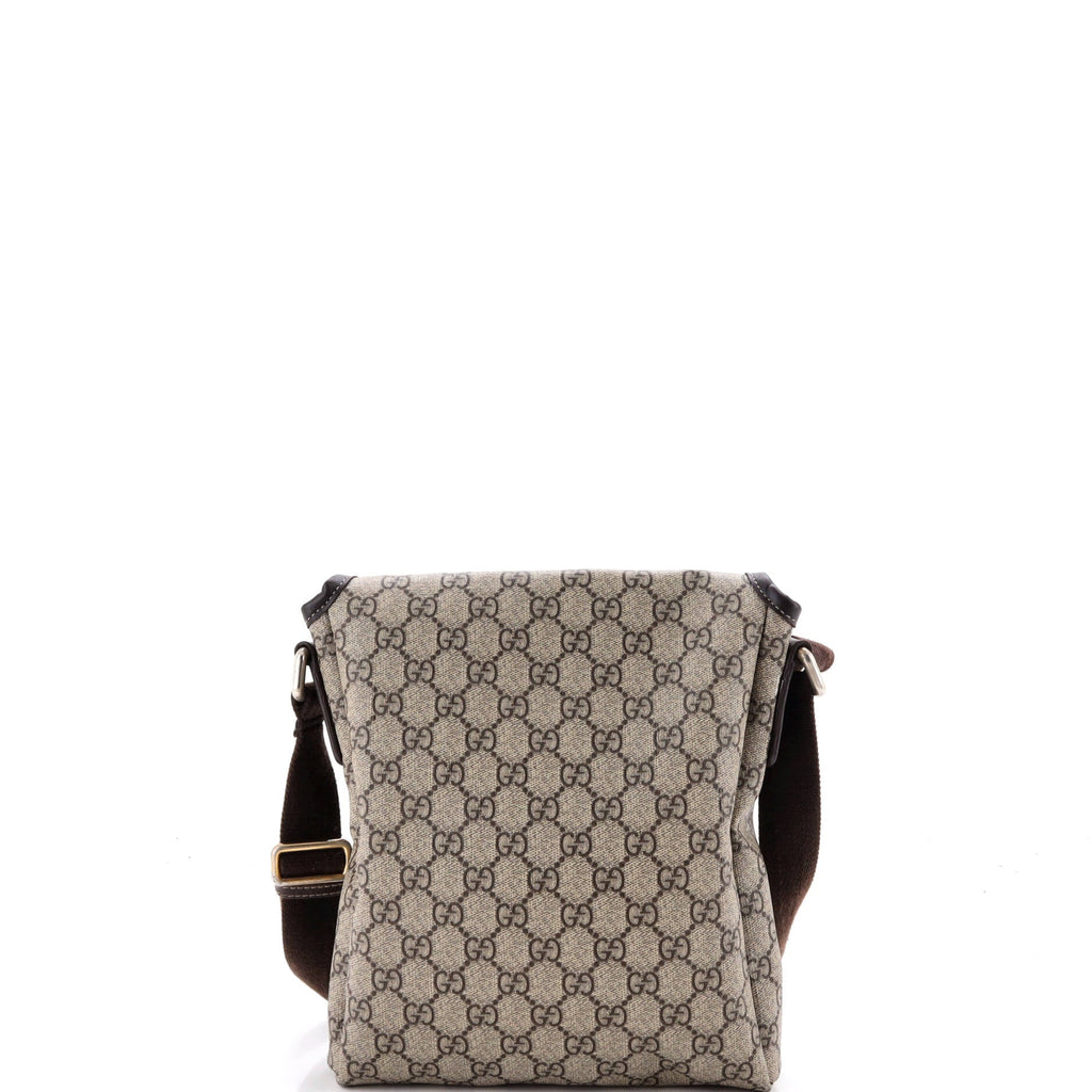 Flap Messenger GG Coated Canvas Small