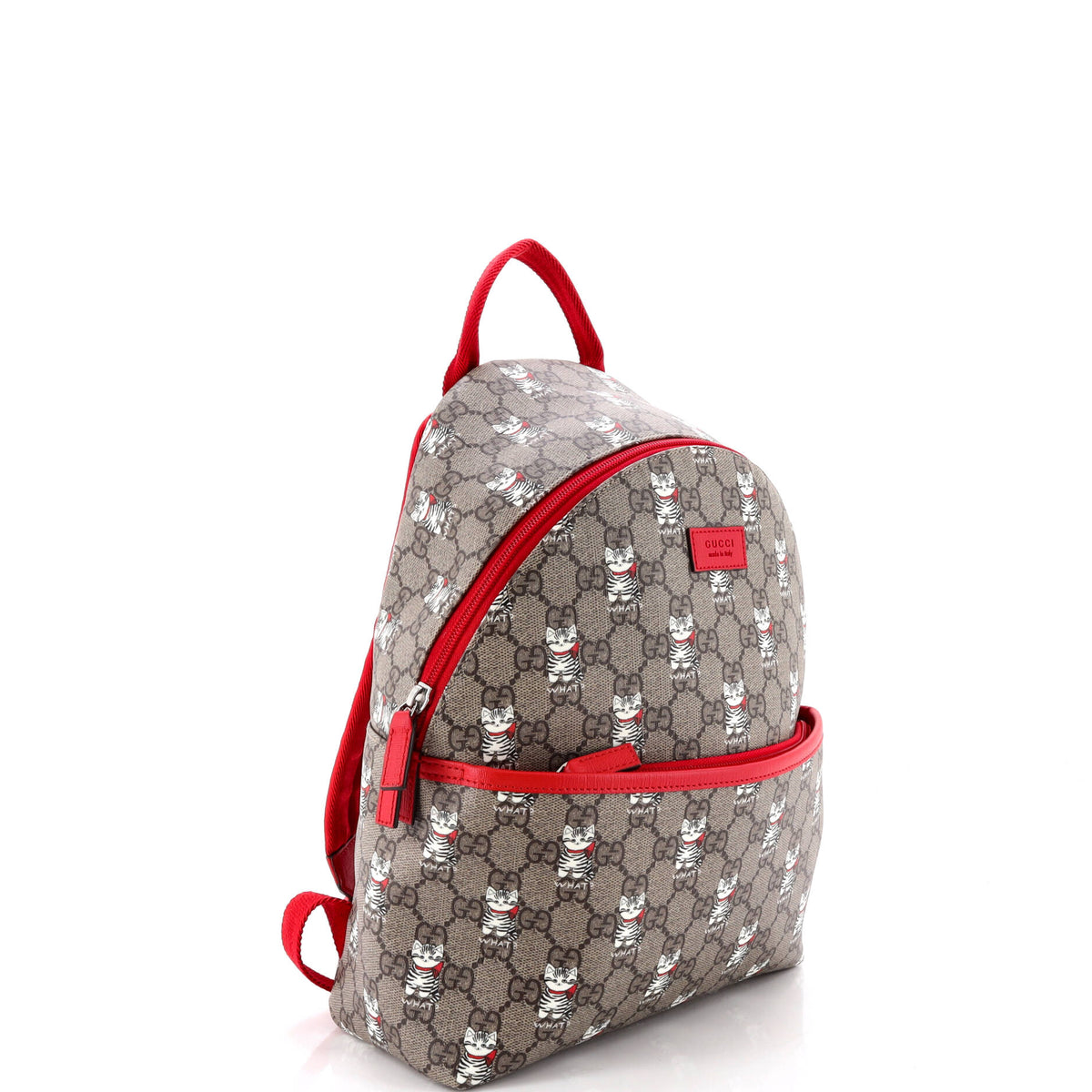 Children's Zip Backpack Printed GG Coated Canvas Small