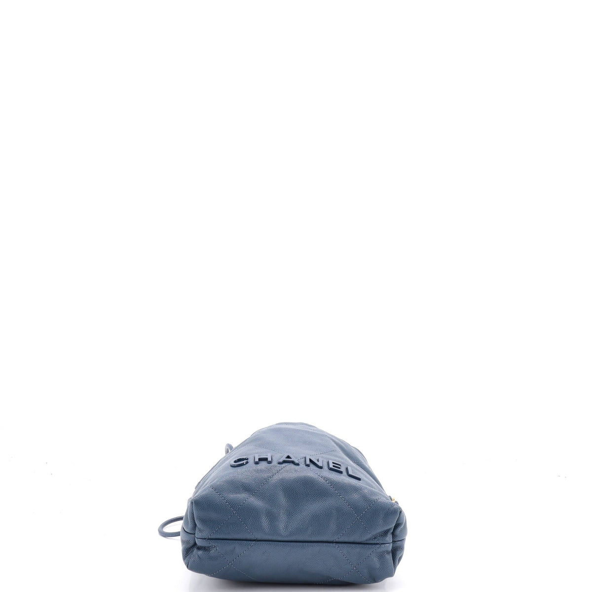 22 Chain Hobo Quilted Caviar Mini