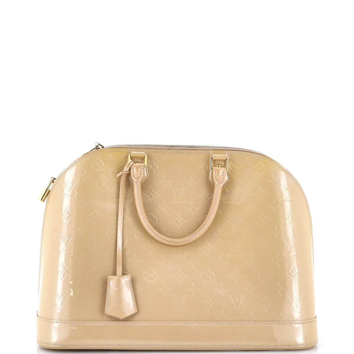 Alma Handbag Monogram Vernis GM