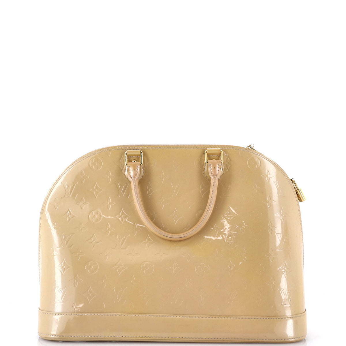 Alma Handbag Monogram Vernis GM