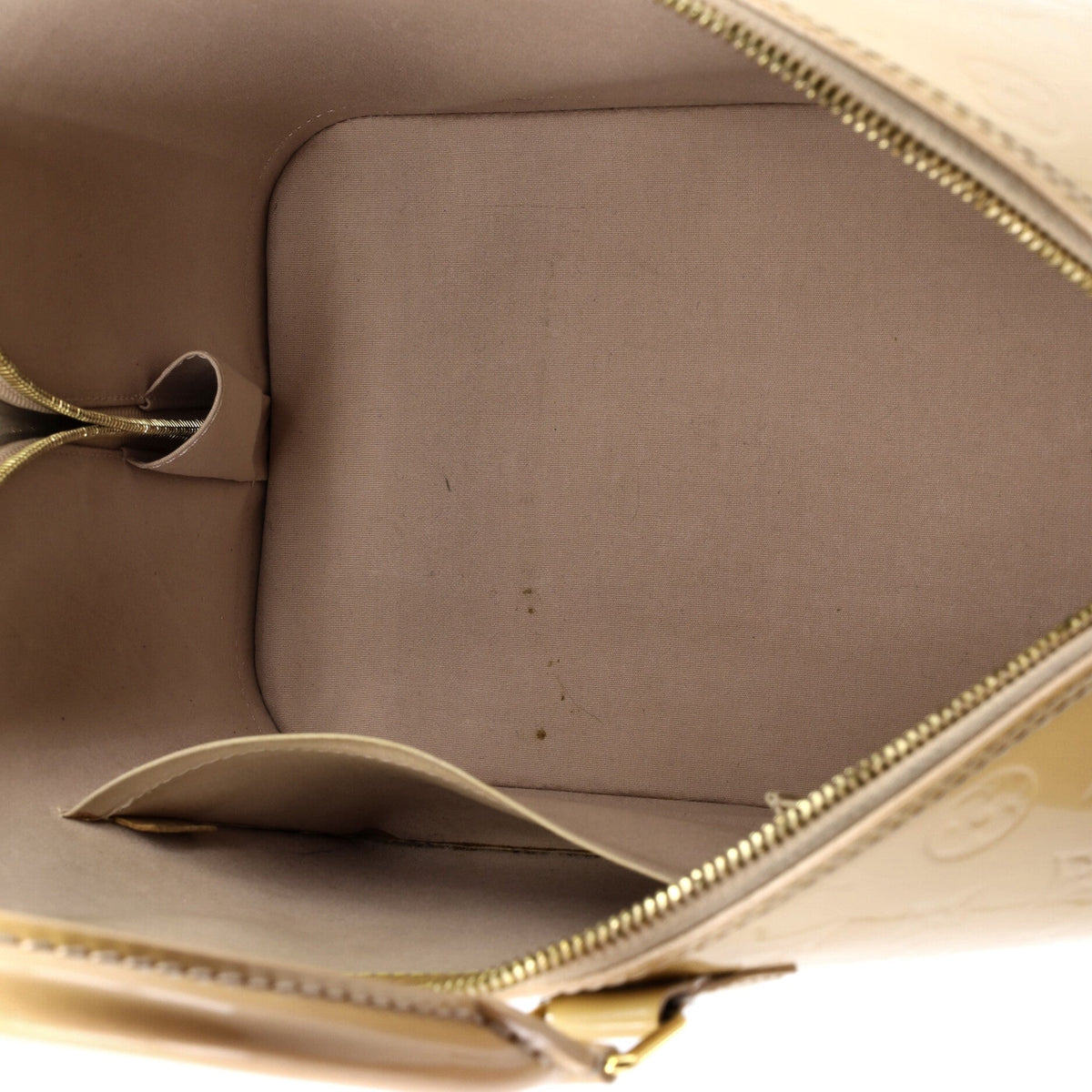 Alma Handbag Monogram Vernis GM