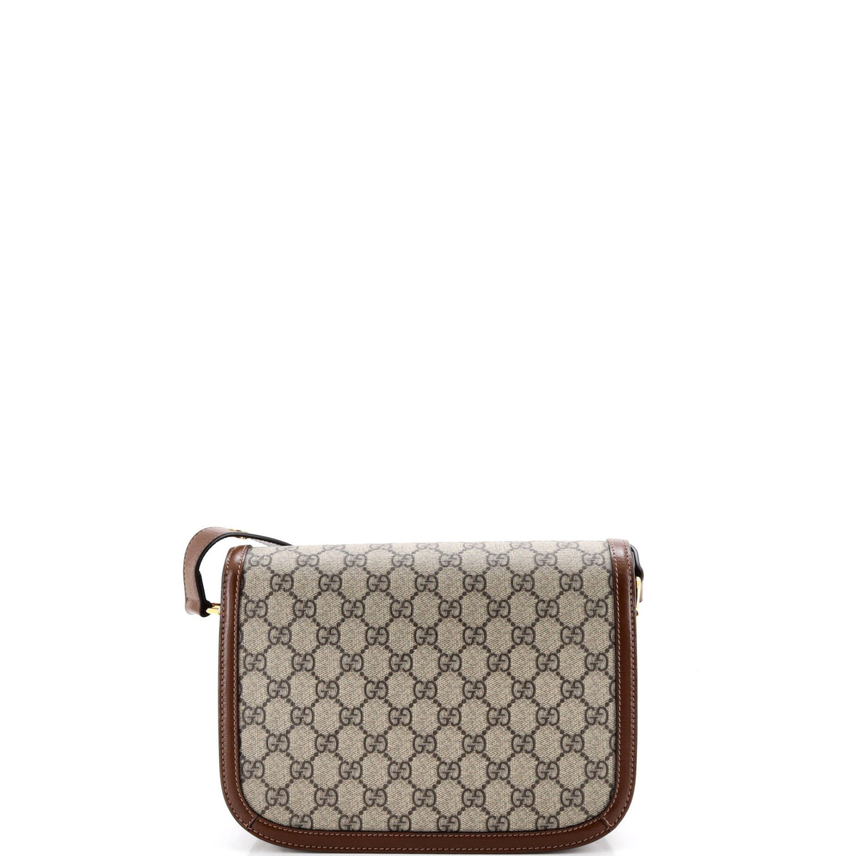 Horsebit 1955 Shoulder Bag GG Coated Canvas with Leather Small