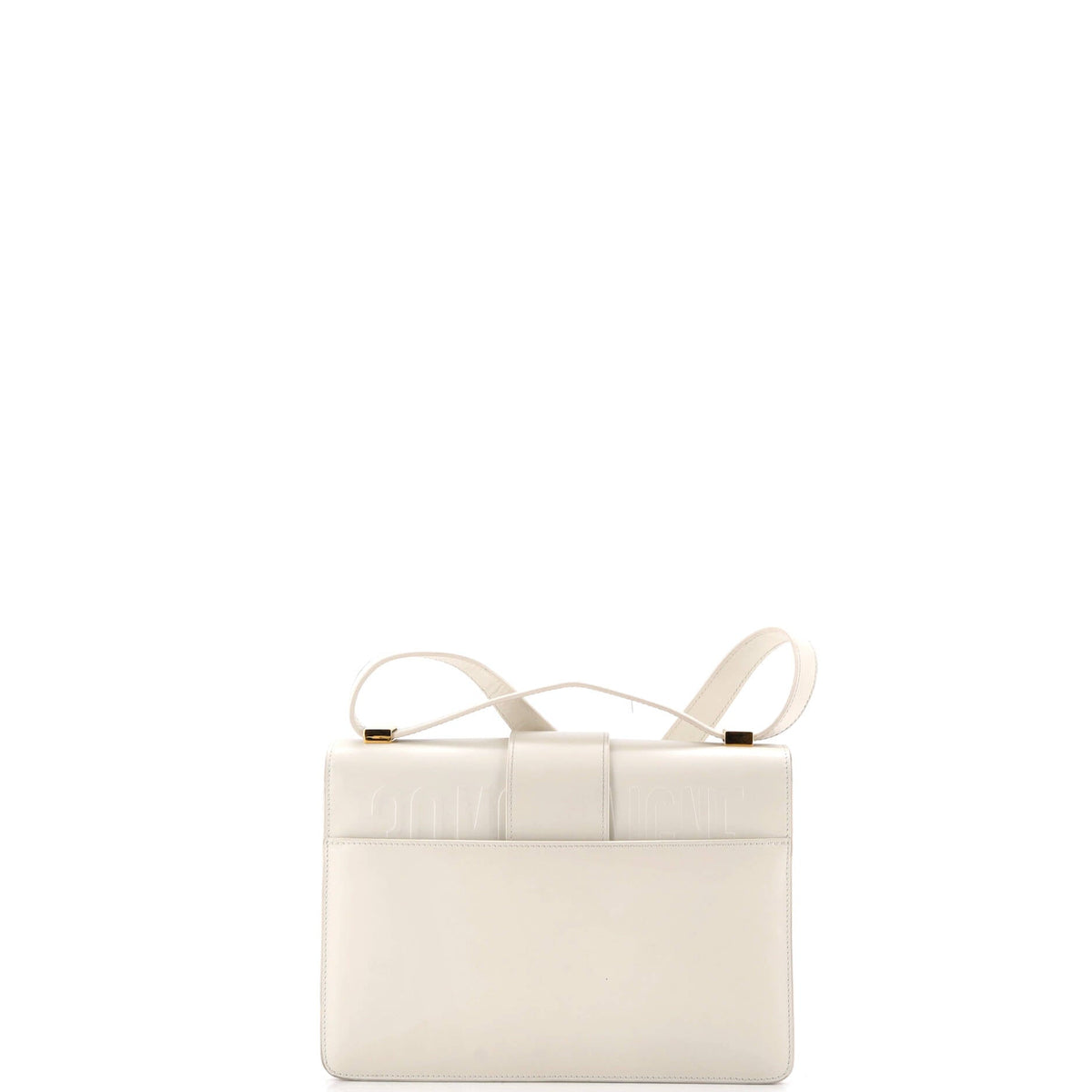 30 Montaigne Flap Bag Leather