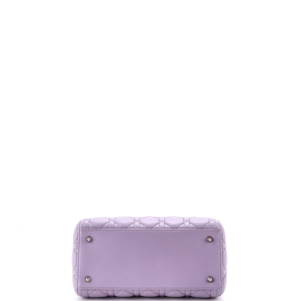 Lady Dior Bag Cannage Quilt Lambskin Medium