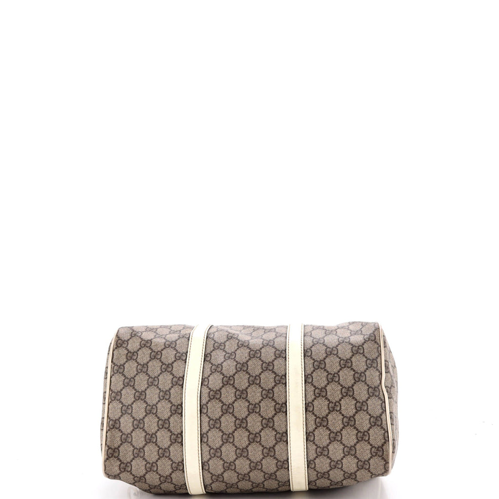 Joy Boston Bag GG Coated Canvas Medium