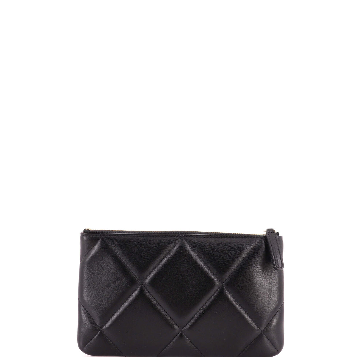 19 O Case Pouch Quilted Goatskin Small