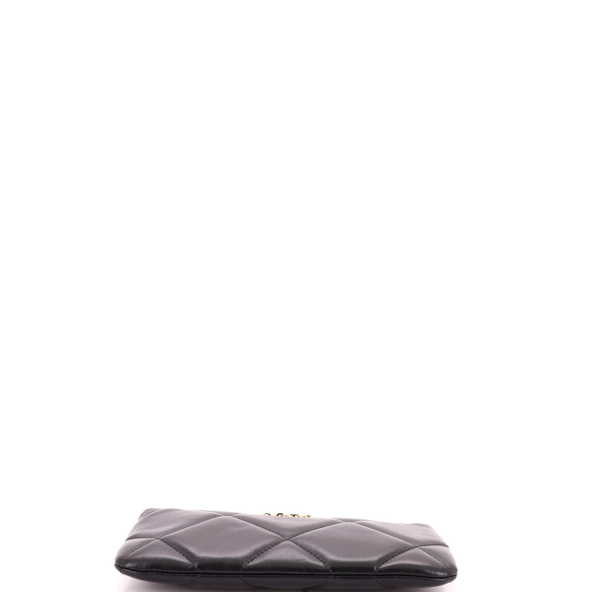19 O Case Pouch Quilted Goatskin Small