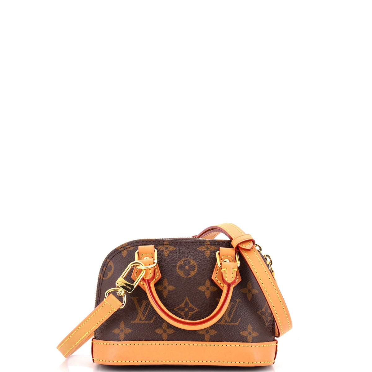 Alma Handbag Monogram Canvas Nano