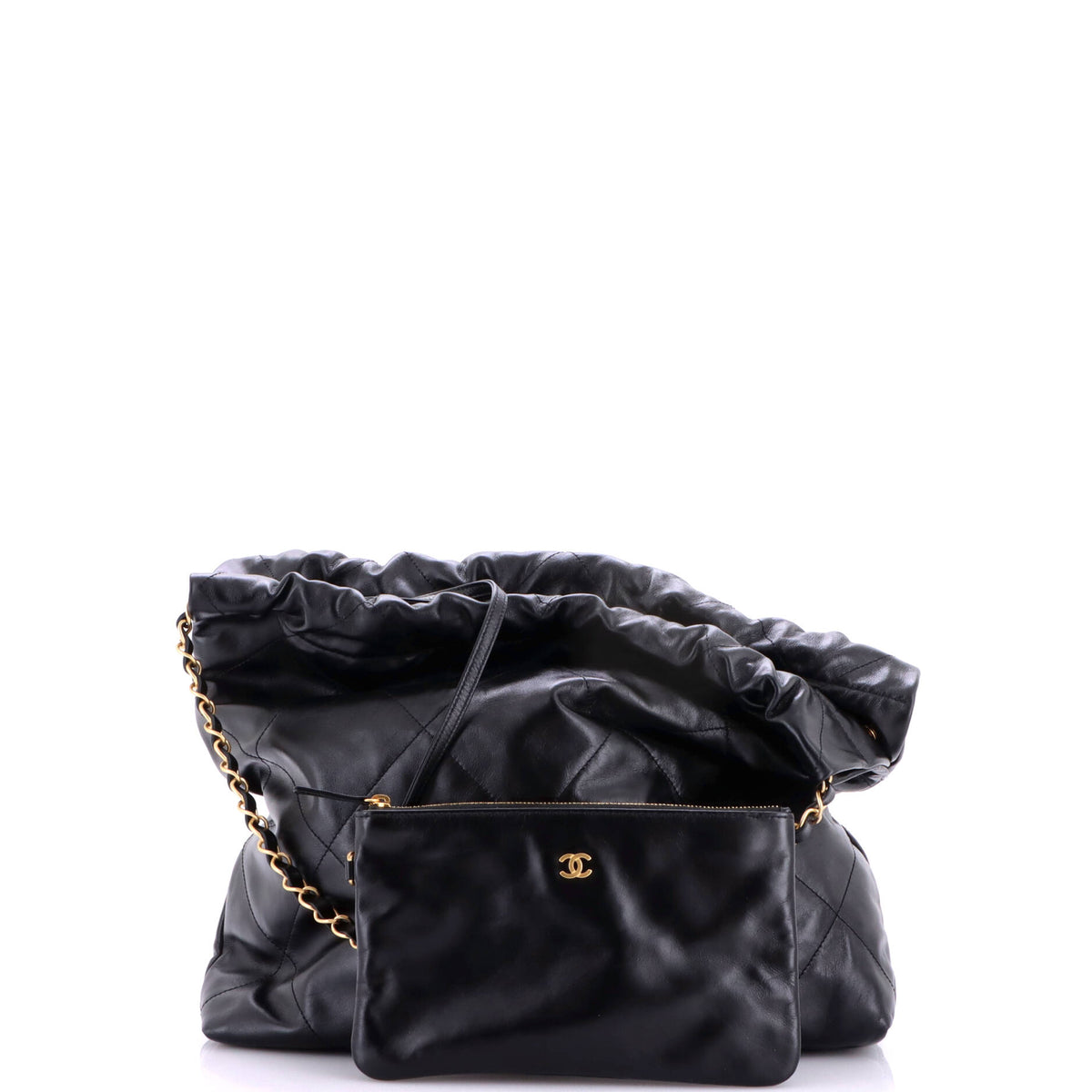22 Chain Hobo Quilted Calfskin Medium