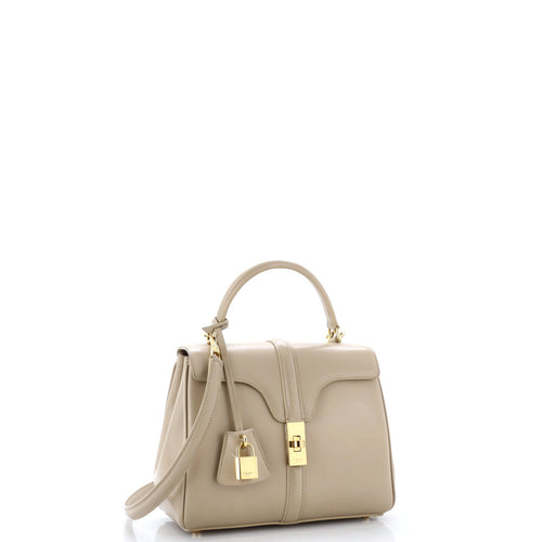 16 Top Handle Bag Smooth Calfskin Small