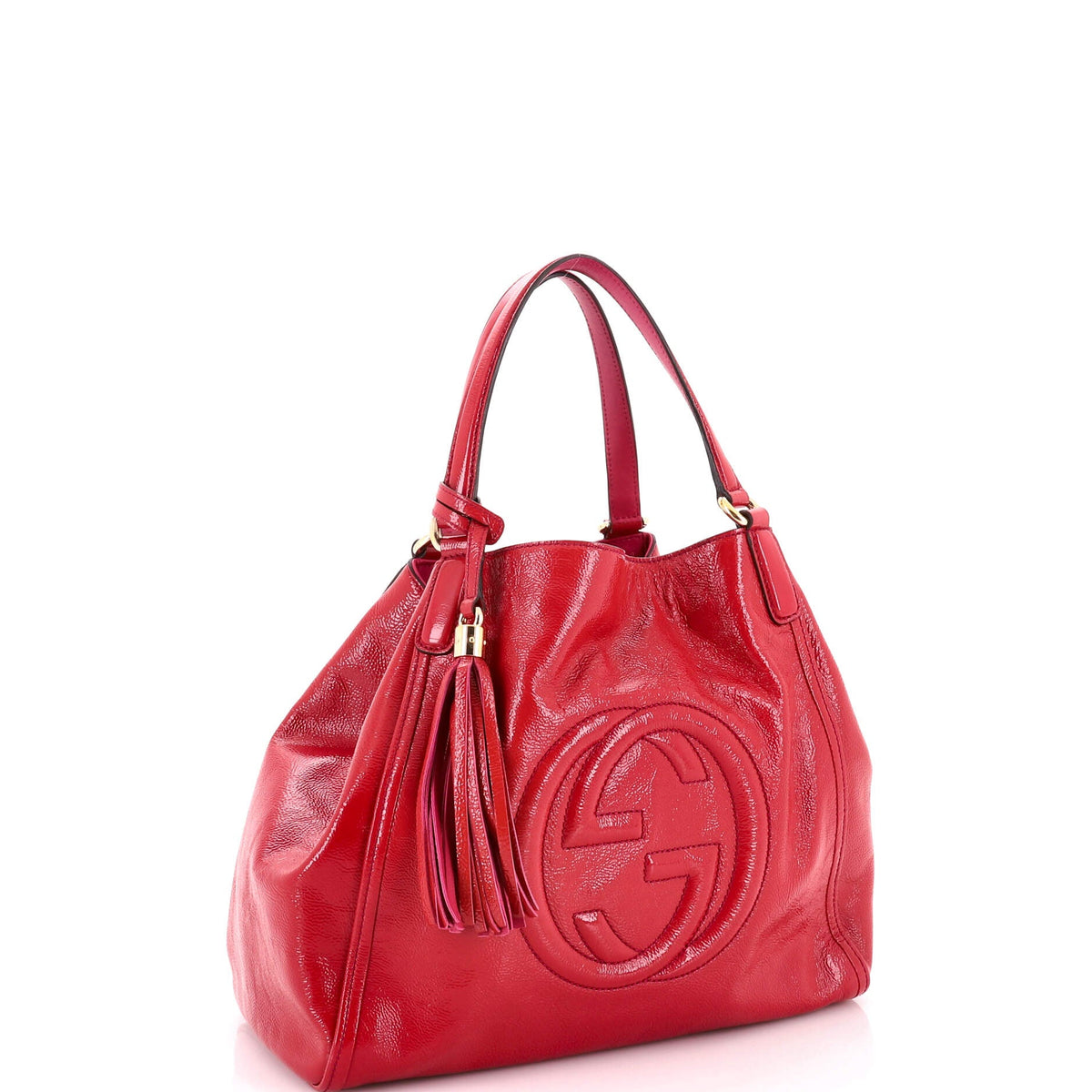 Soho Shoulder Bag Patent Medium