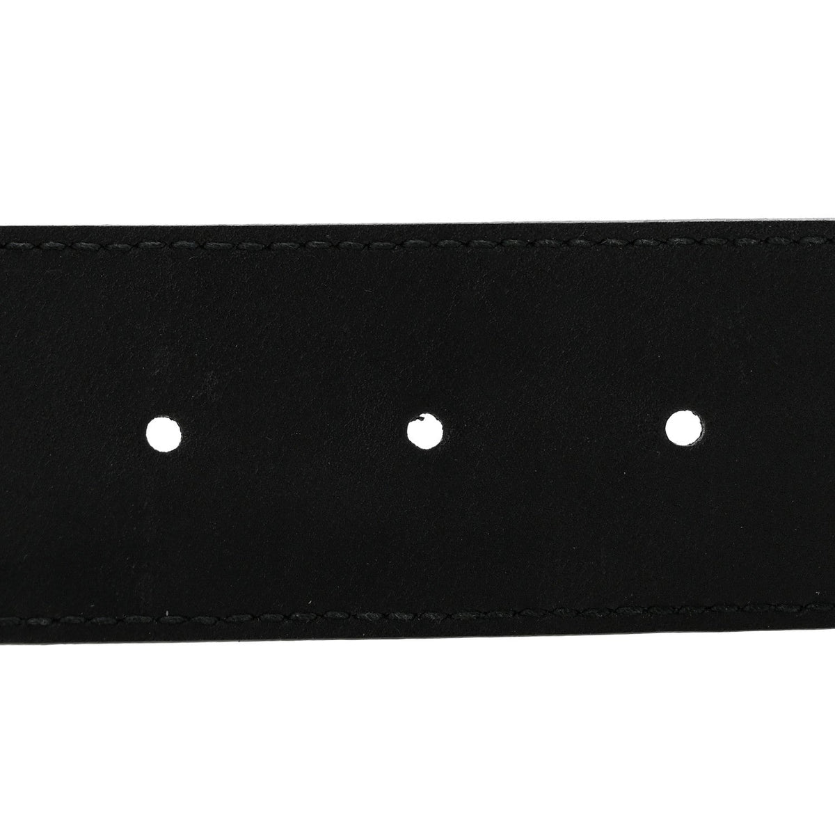 Textured Calfskin Double G 40mm Belt 75 30 Black