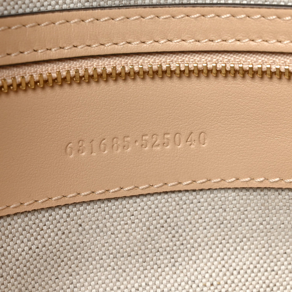 Calfskin GG Matelasse Medium Ophidia Shopping Tote Beige