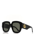 Acetate Square Sunglasses GG1546S Black