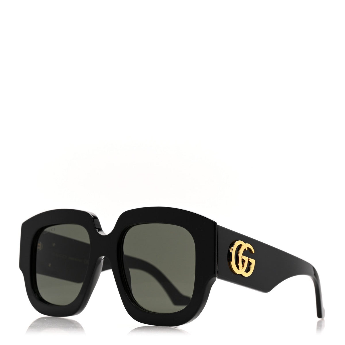 Acetate Square Sunglasses GG1546S Black