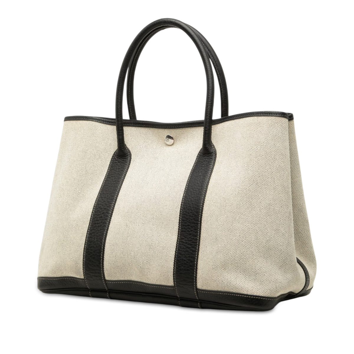 Garden Party Tote Toile and Leather 36