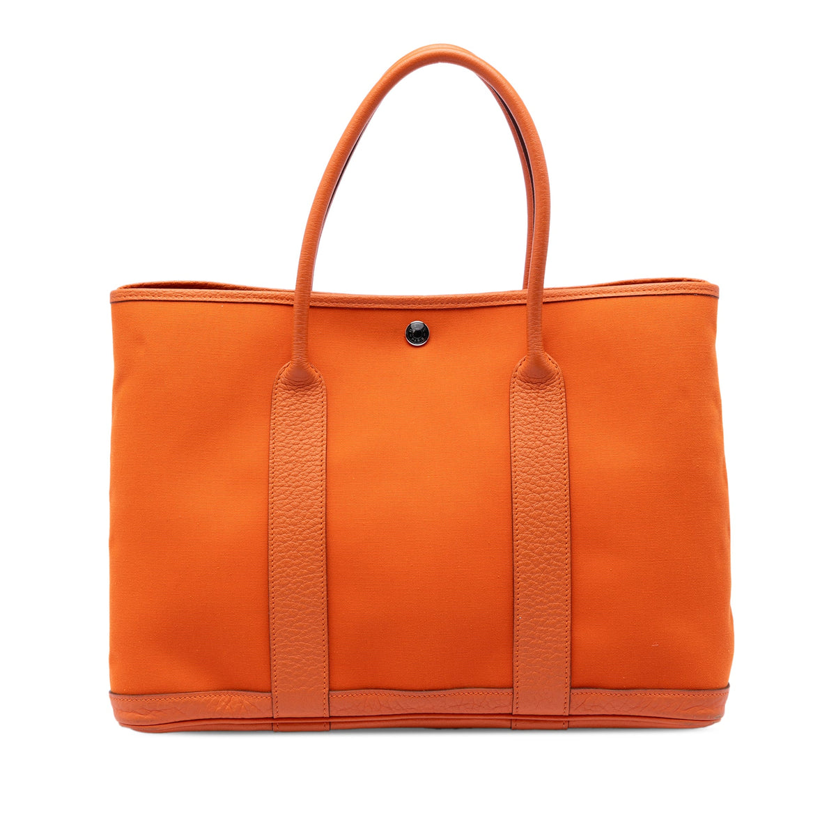 Garden Party Tote Toile and Leather 36