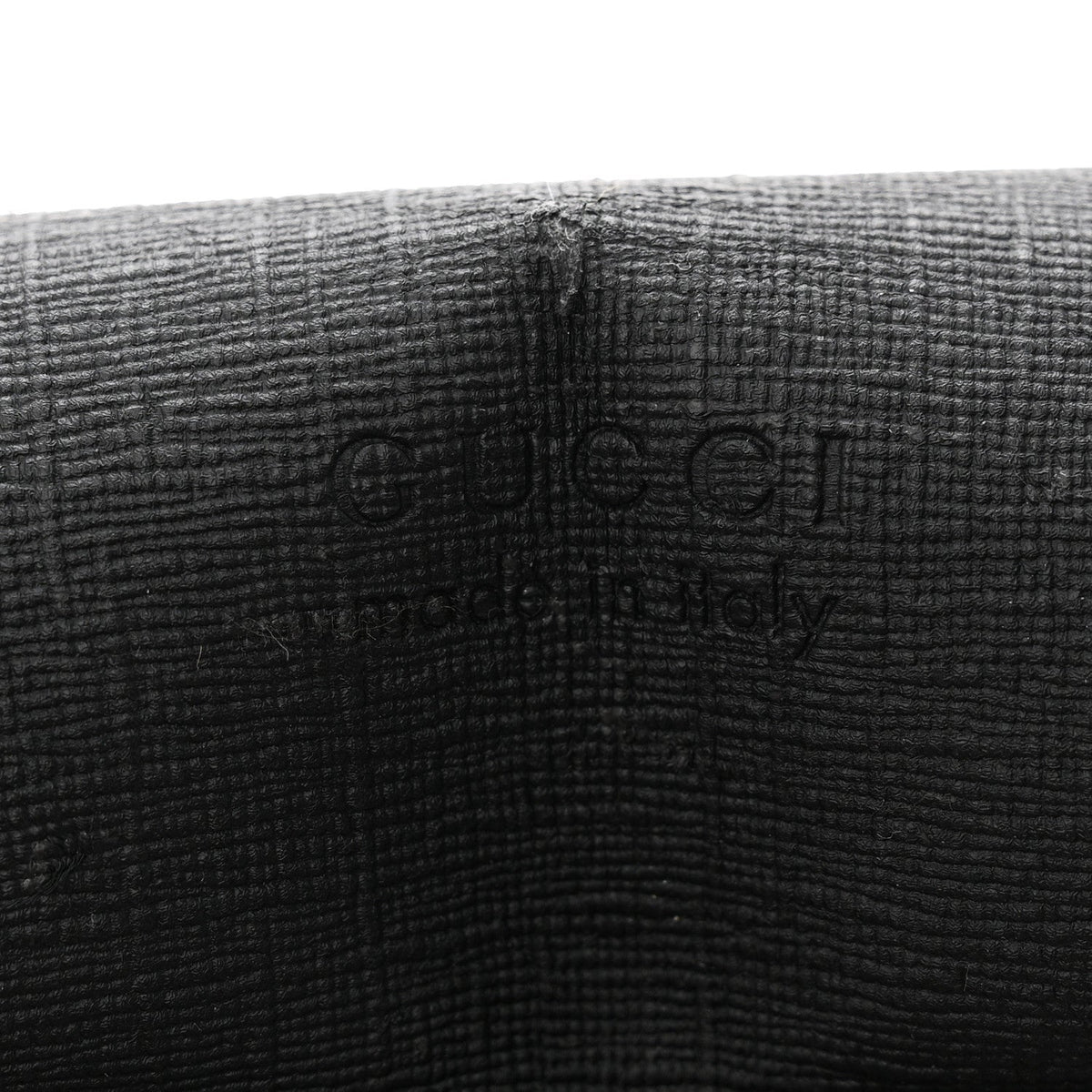 GG Supreme Monogram Belt Bag Black
