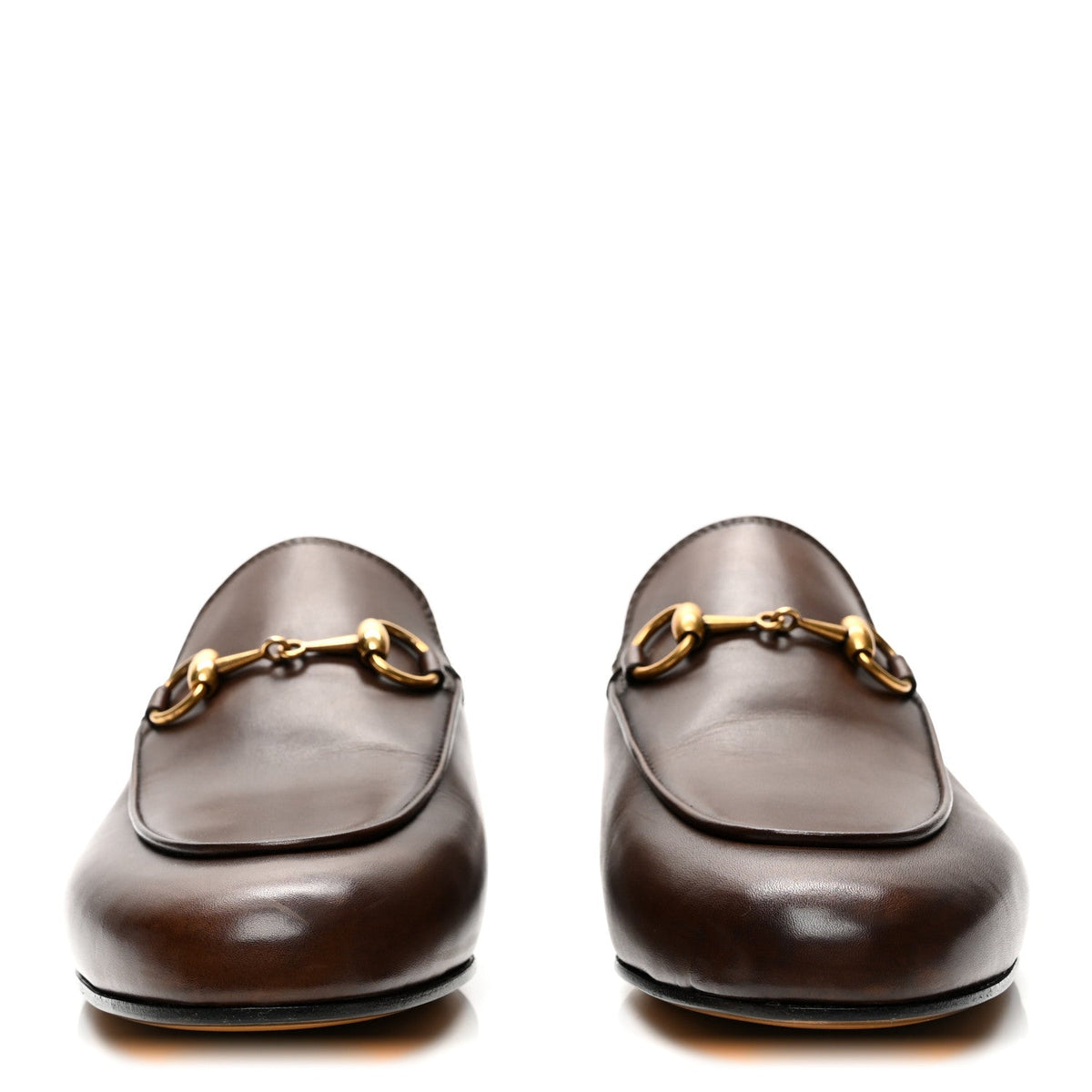 Calfskin Womens Princetown Slippers 35 Fondente Brown