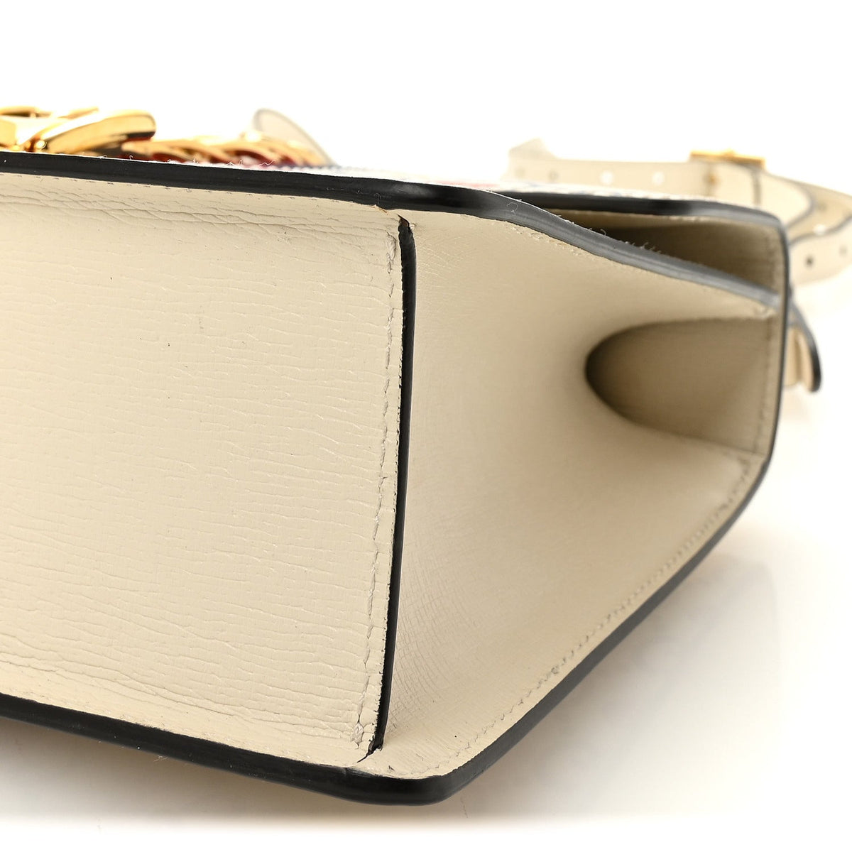Calfskin Valentine's Day Exclusive Small Sylvie Top Handle Bag Ivory