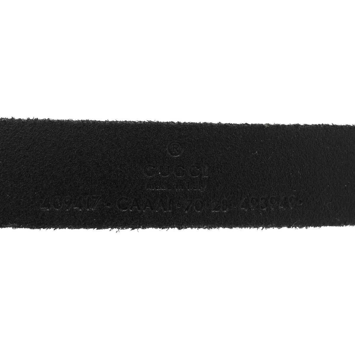 Cuoio Toscano Double G 20mm Belt 70 28 Black