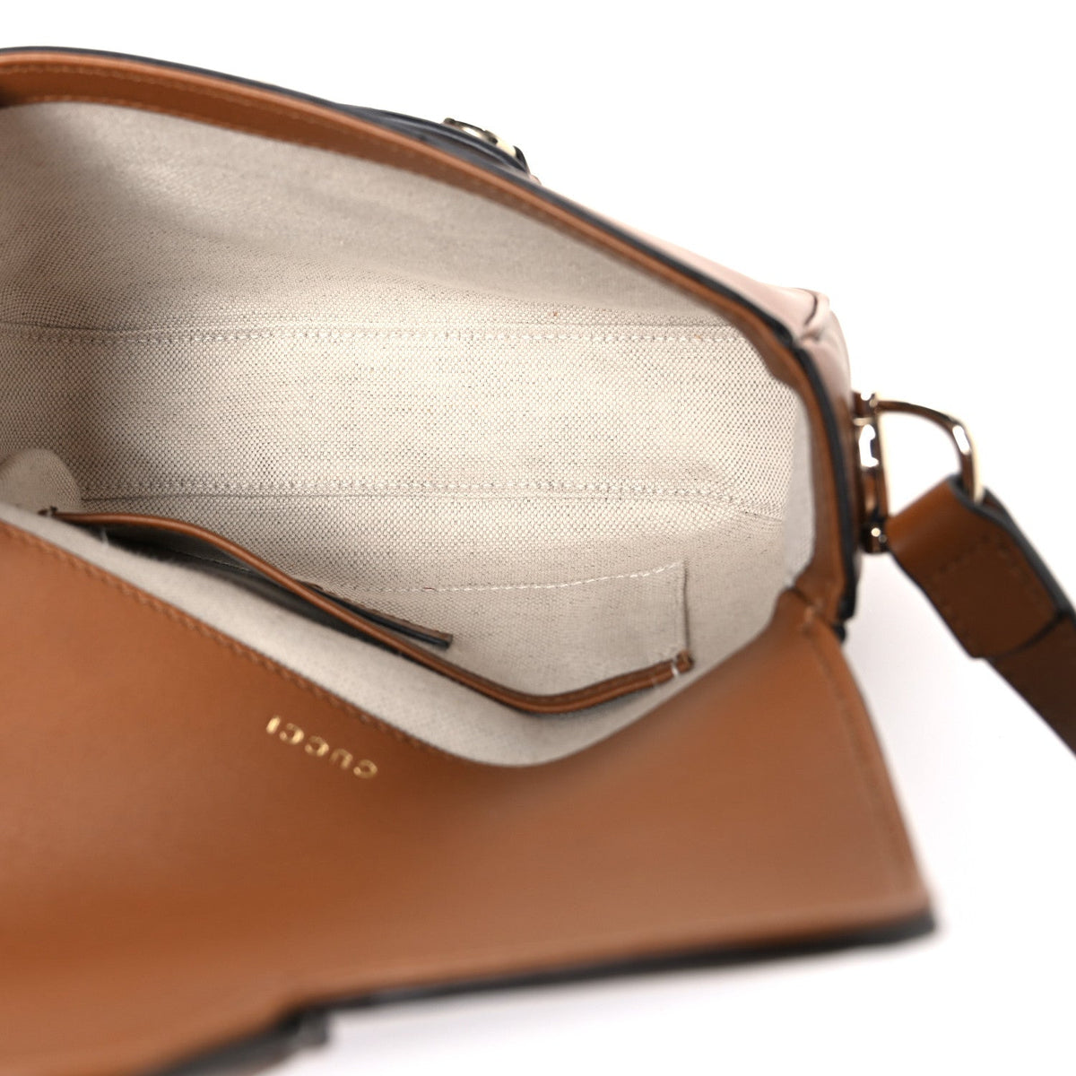 Arabella Calfskin Horsebit 1955 Soft Small Shoulder Bag Sundial