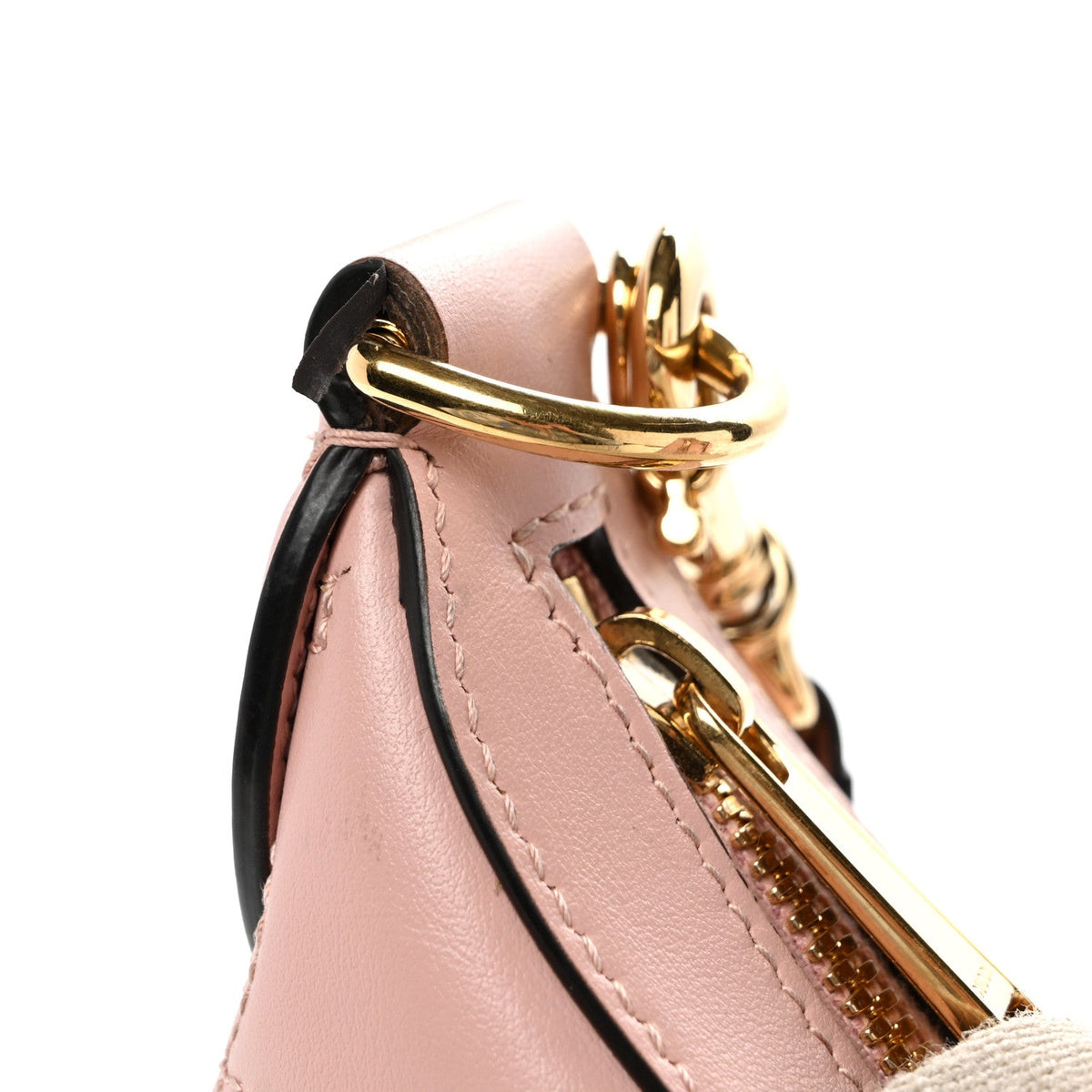 Calfskin GG Matelasse Small Hobo Shoulder Bag Perfect Pink Natural