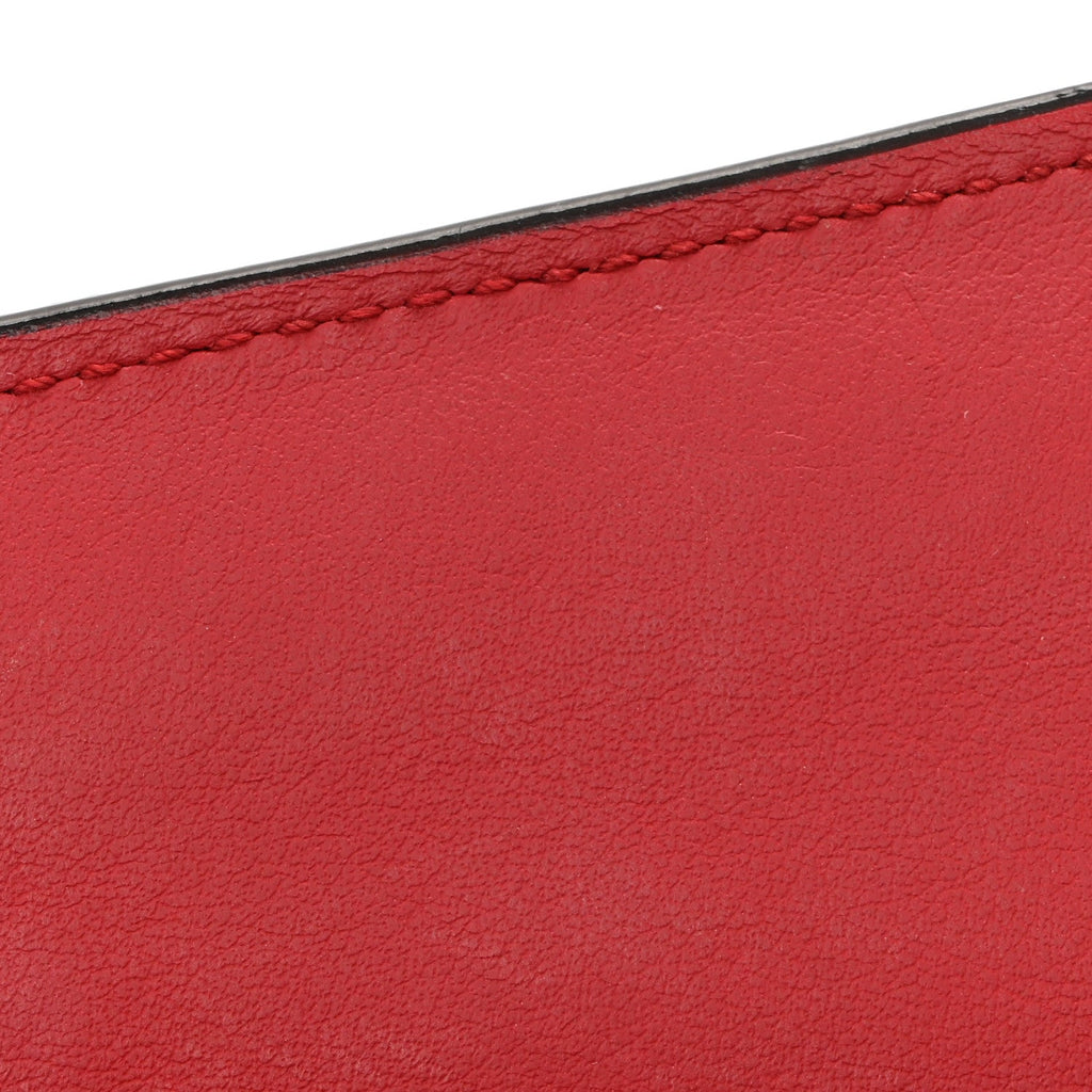 GG Supreme Monogram Mini Dionysus Chain Wallet Beige Vulcanic Red