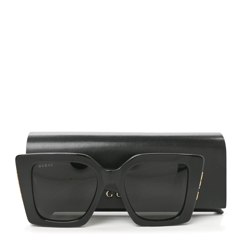 Acetate Square Frame Sunglasses GG2039S Black