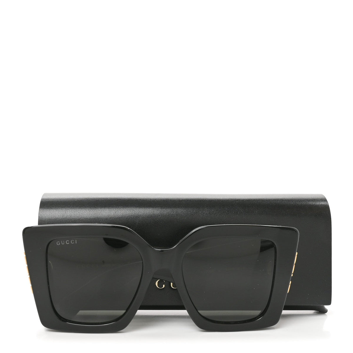 Acetate Square Frame Sunglasses GG2039S Black