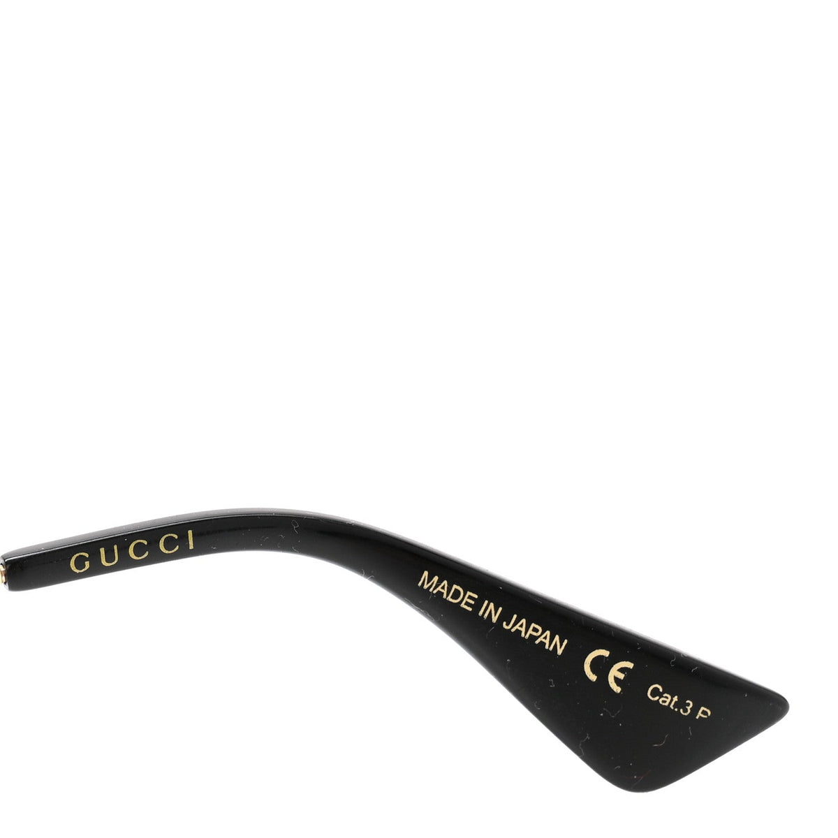 Aviator Sunglasses GG0062S Black Gold