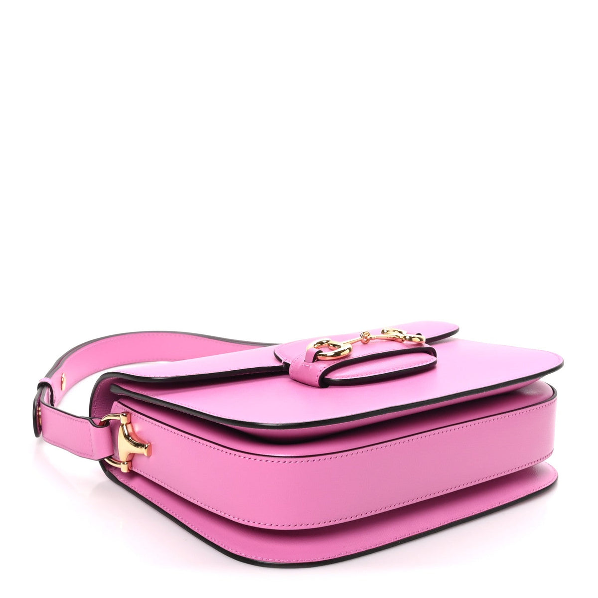 Azalea Calfskin Horsebit 1955 Shoulder Bag Libre Pink