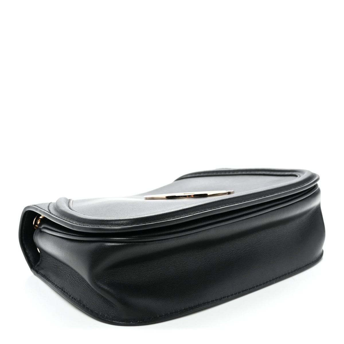 Calfskin Blondie Medium Shoulder Bag Black