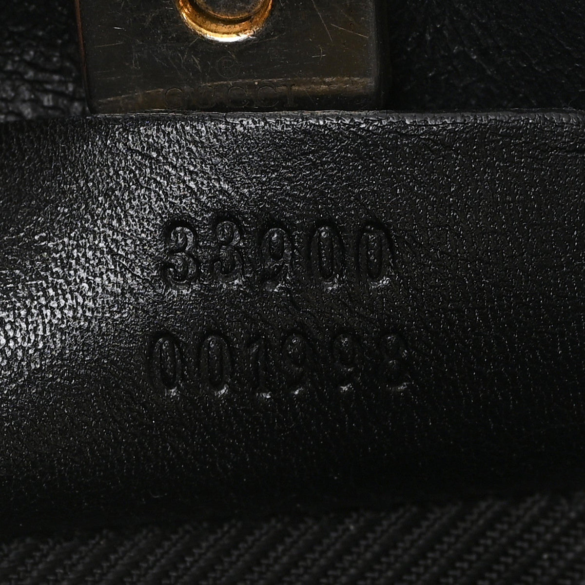Monogram Shoulder Bag Black