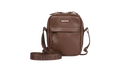 Leather Shoulder Bag "FW24 - Brown" SU26082