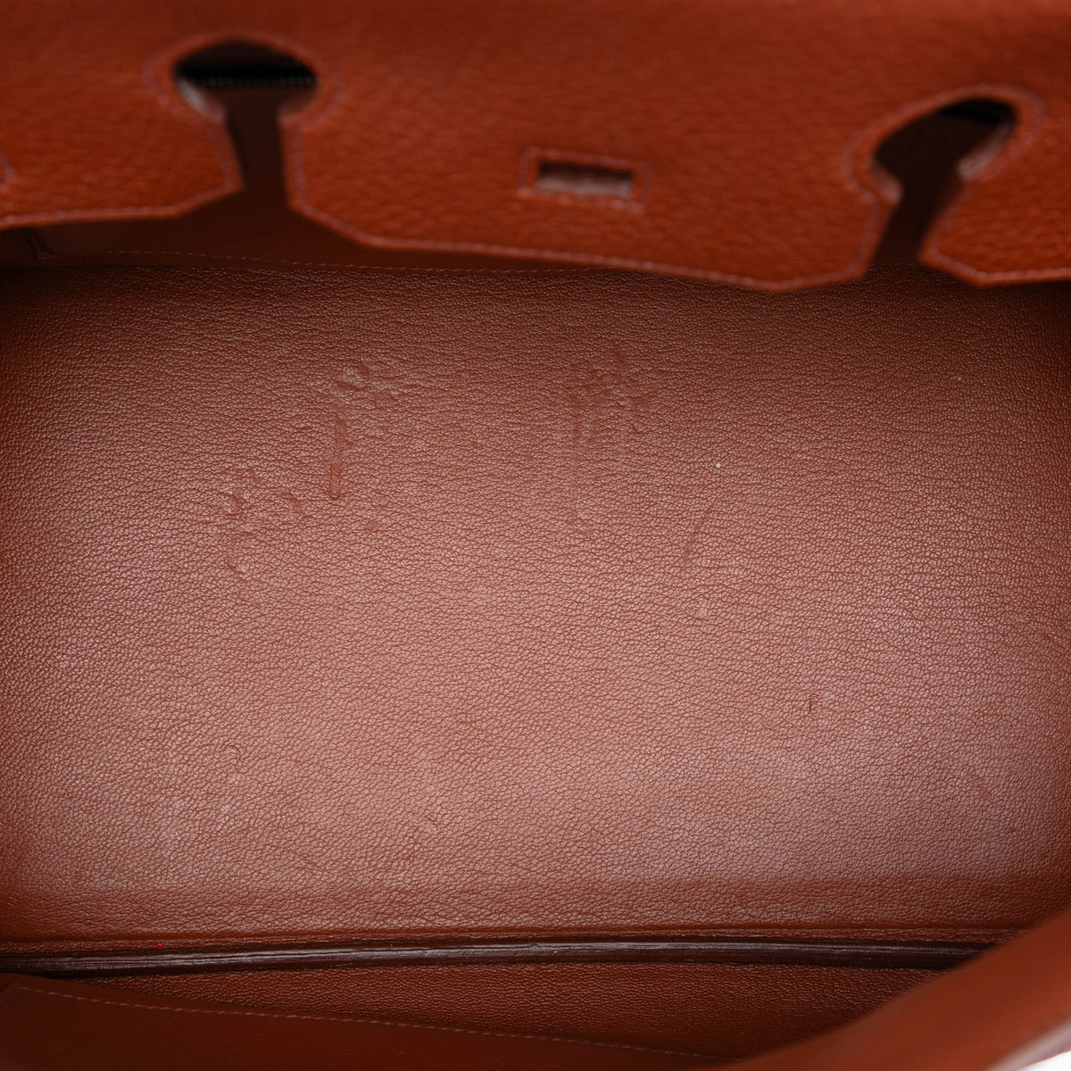 Birkin Handbag Red Togo with Palladium Hardware 35