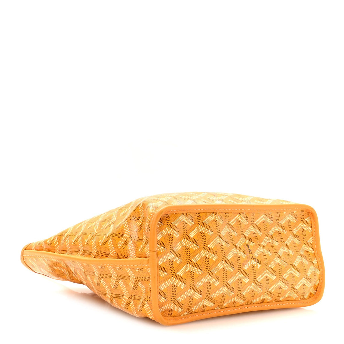 Goyardine Reversible Mini Anjou Yellow