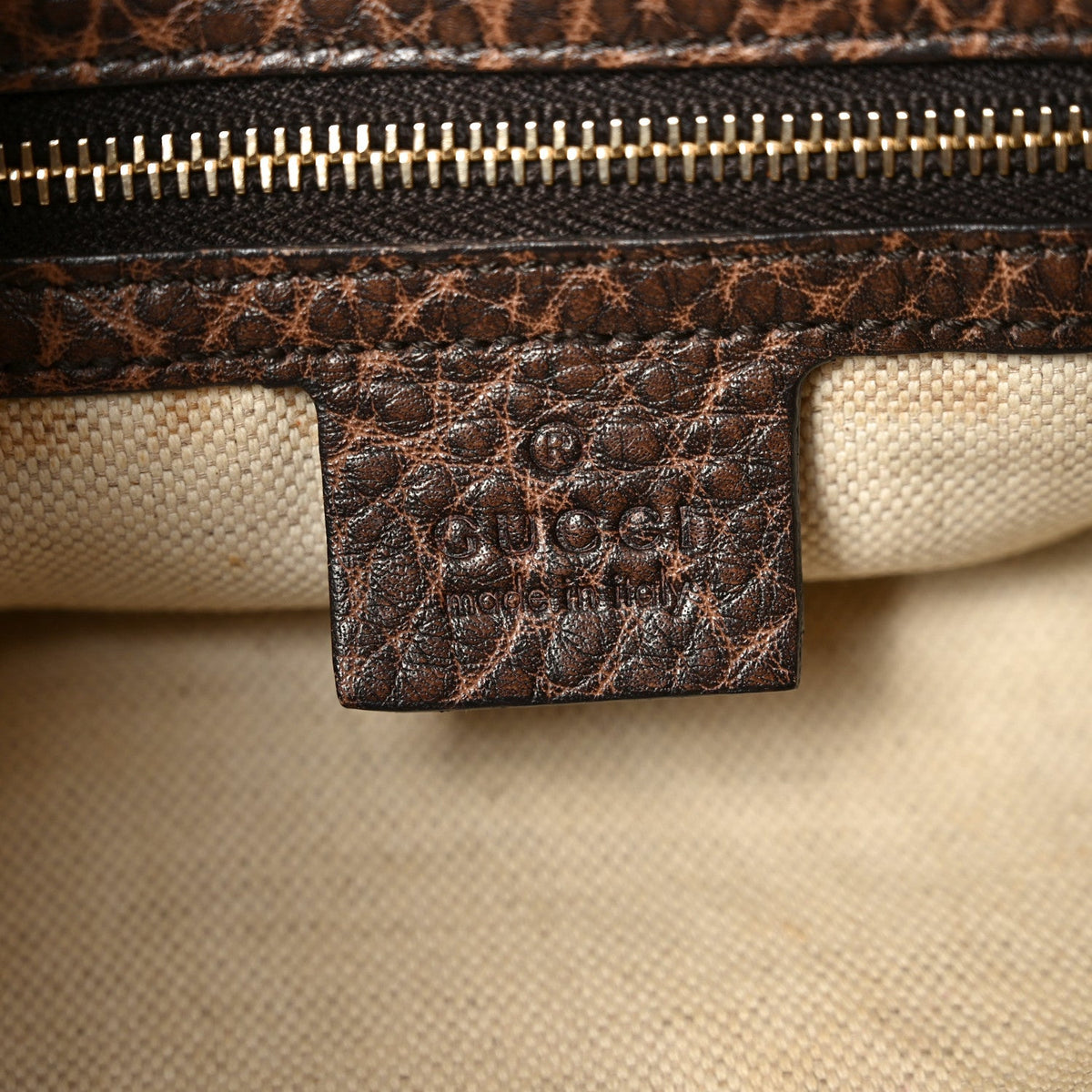 Diamante Catherine Hobo Brown