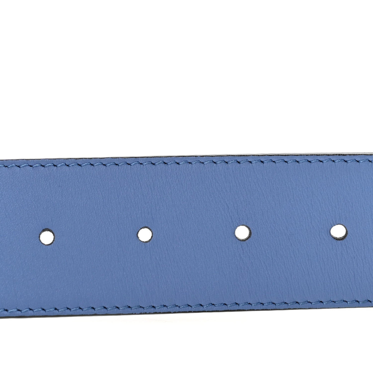 Calfskin Double G 40mm Belt 90 36 Clear Sky Blue