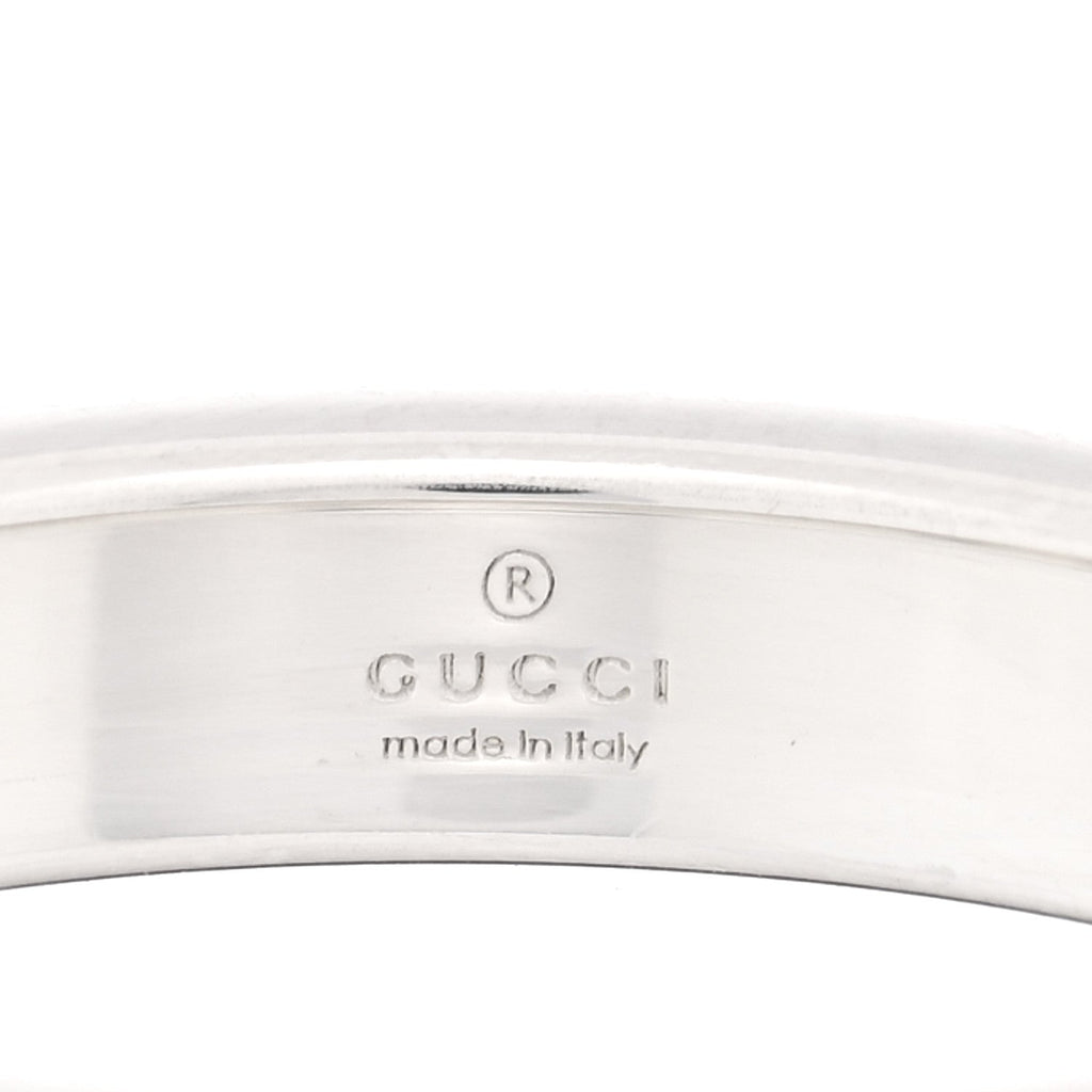 Sterling Silver GG Band Ring 55 7.25