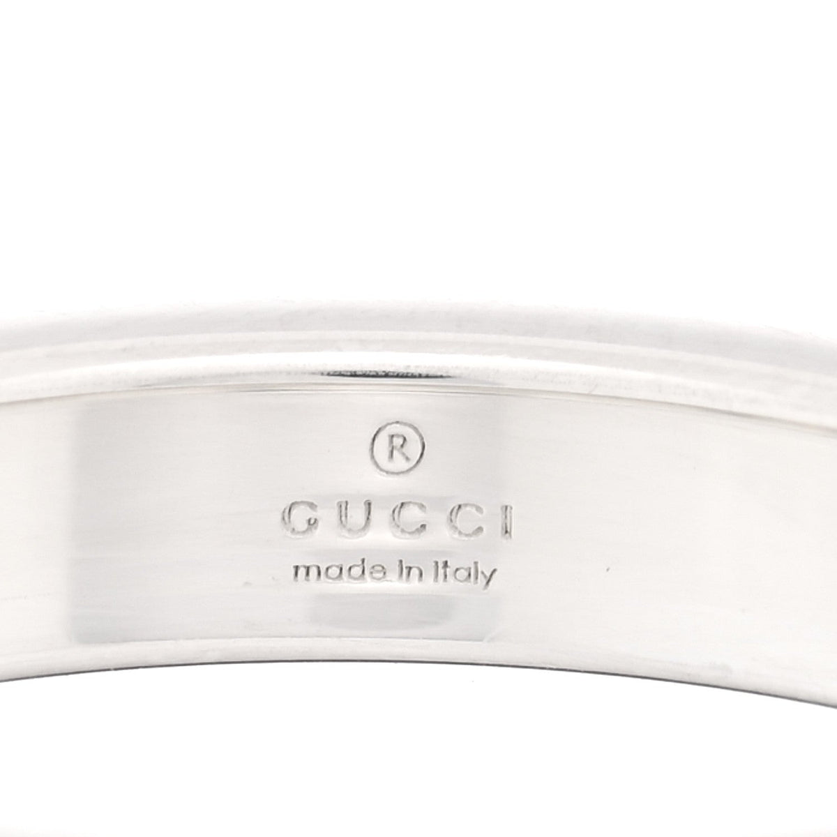 Sterling Silver GG Band Ring 55 7.25