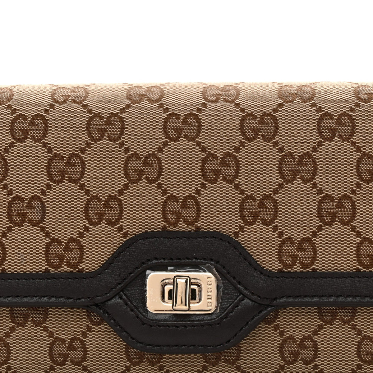 GG Monogram Small Luce Shoulder Bag Beige Ebony