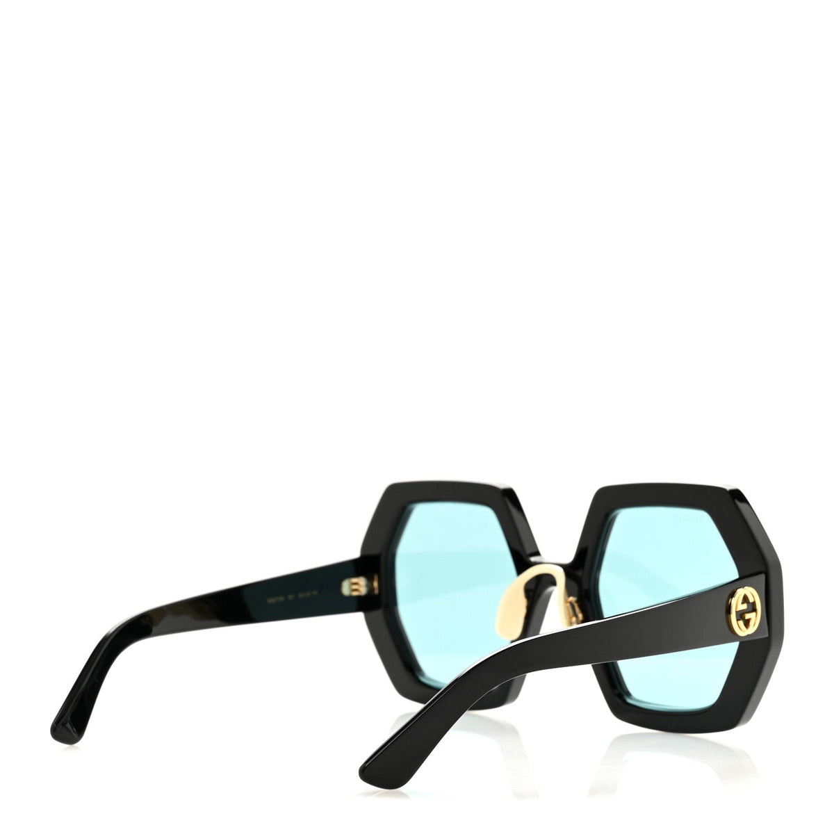 Acetate Square Sunglasses GG0772S Black