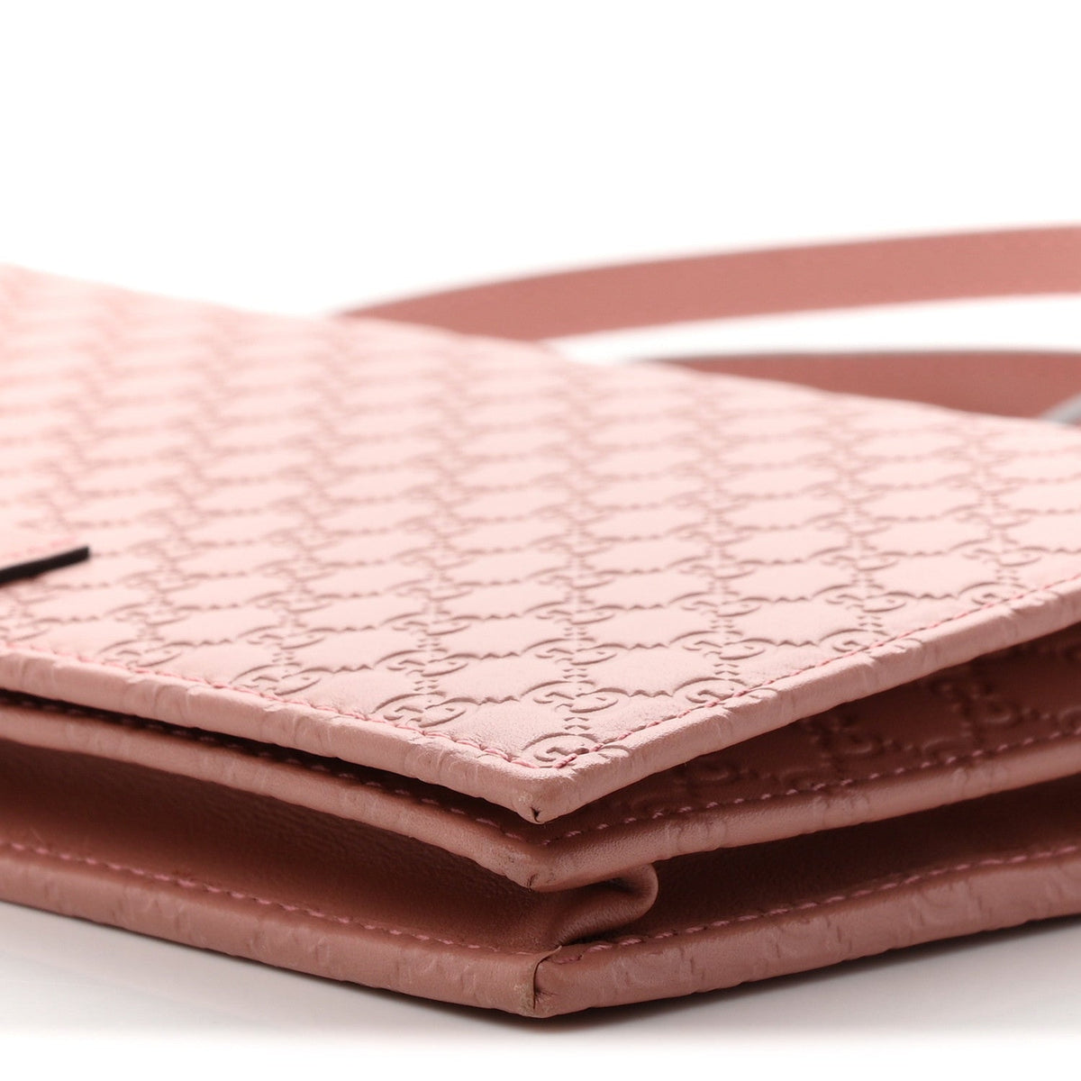 Microguccissima Crossbody Wallet Soft Pink Soft Pink
