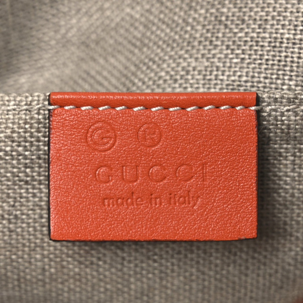 Microguccissima Mini Dome Bag Sun Orange